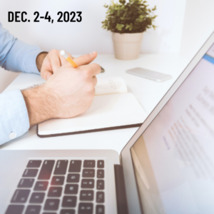 Refresher Training: Dec. 2-4, 2023